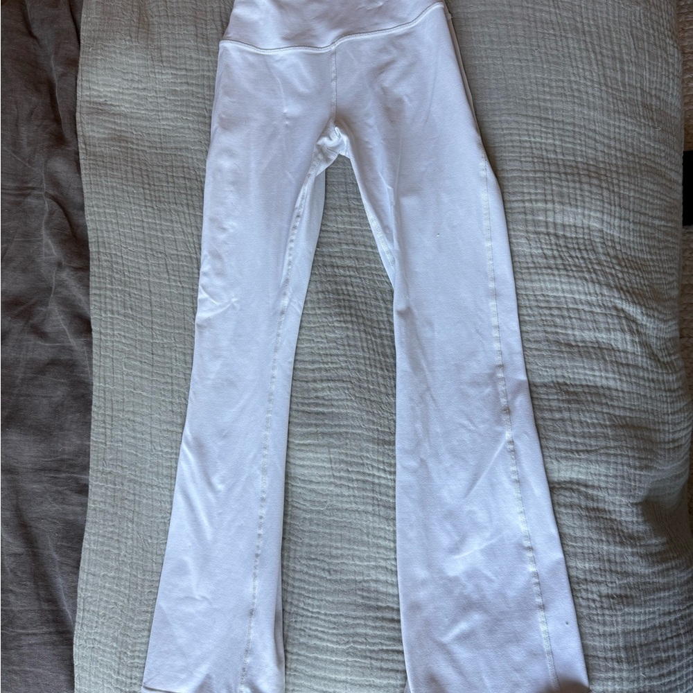 ALO airbrush high-waist bootcut legging